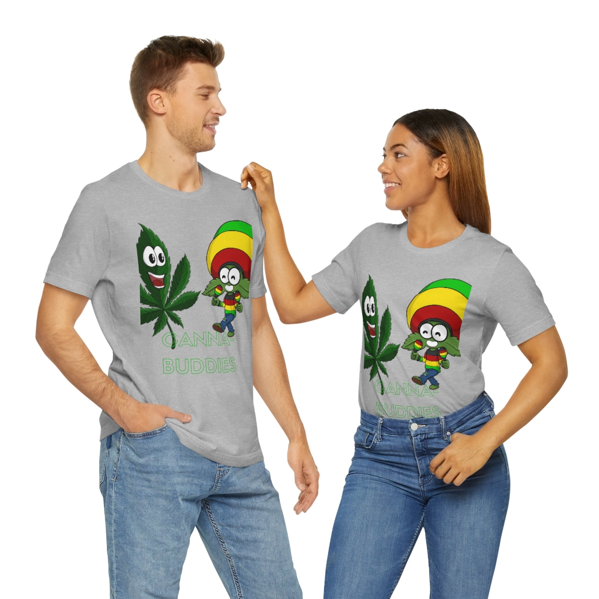 Unisex Jersey Short Sleeve Tee Canna-Buddies