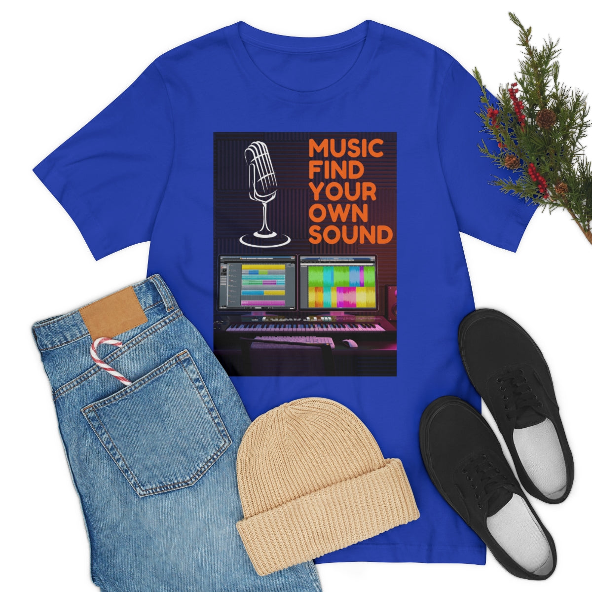 Unisex Jersey Short Sleeve Tee MUSIC FIND YOUR OWN SOUND