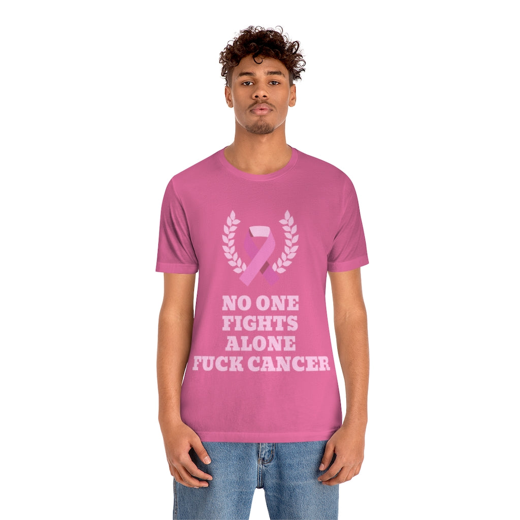 Unisex Jersey Short Sleeve Tee Fight Cancer