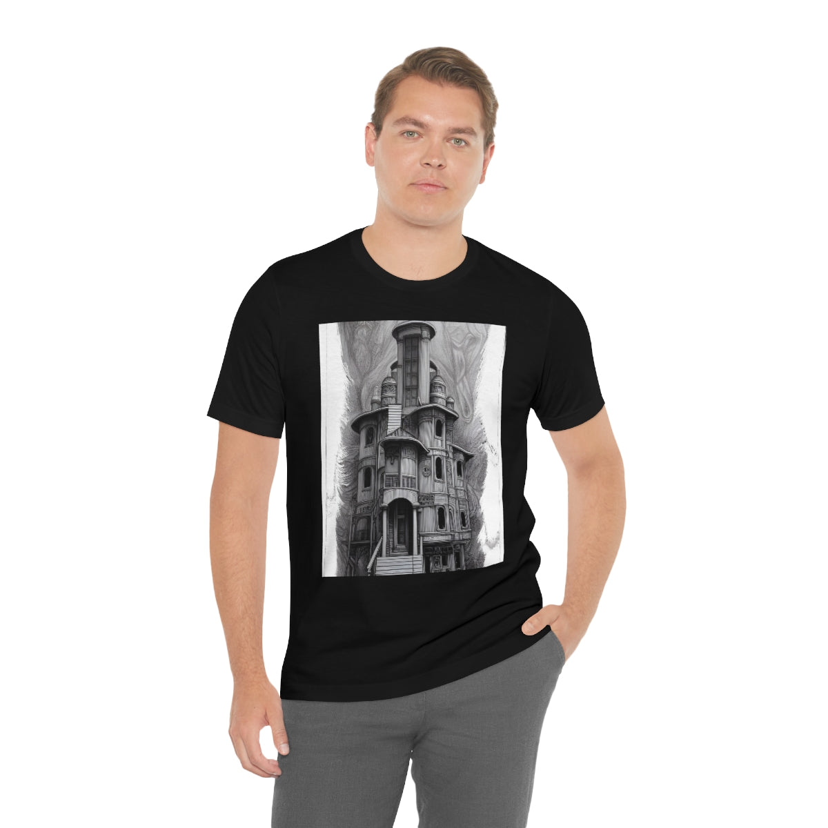 Unisex Jersey Short Sleeve Tee keyhouse tribute to Locke and Key show