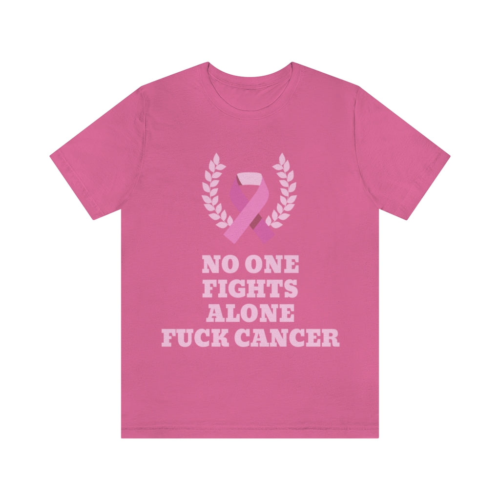 Unisex Jersey Short Sleeve Tee Fight Cancer