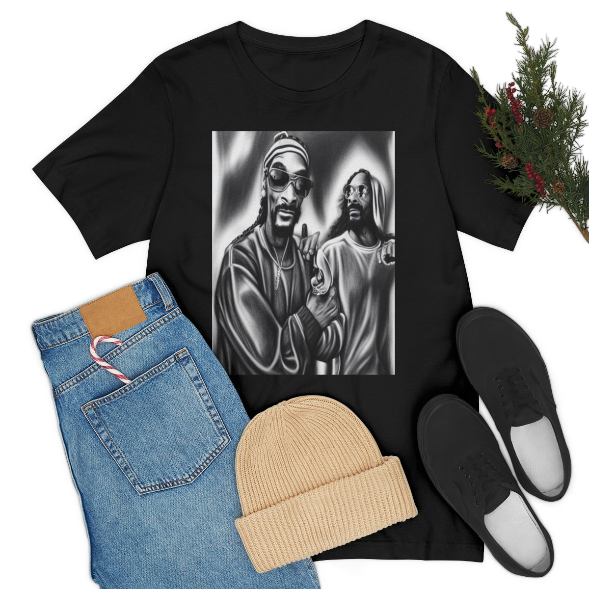 Unisex Jersey Short Sleeve Tee Snoop Fan Shirt