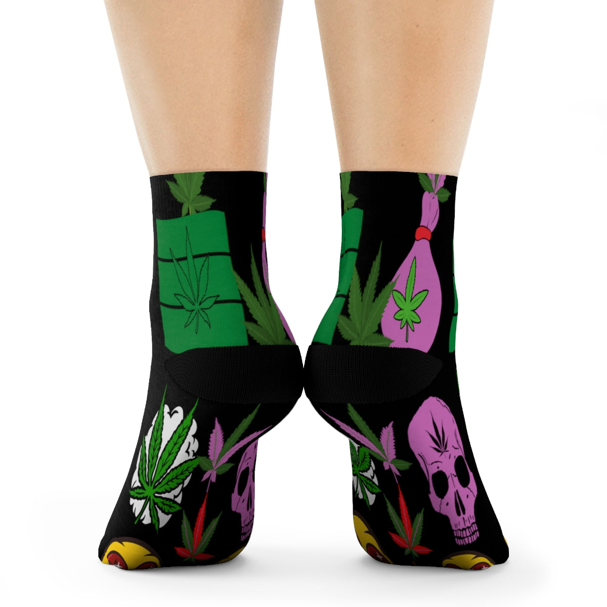 Crew Socks weed socks design 2