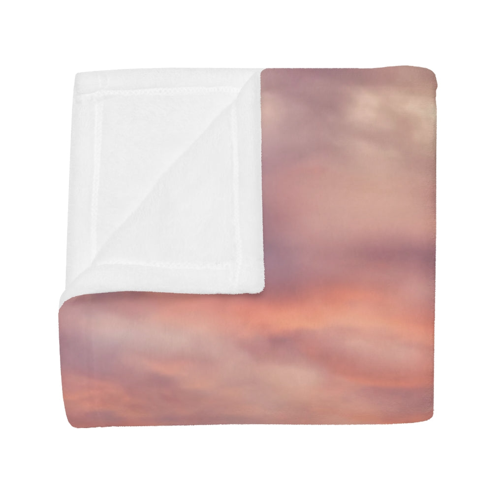 Plush Fleece  Beach Sun Set Blanket