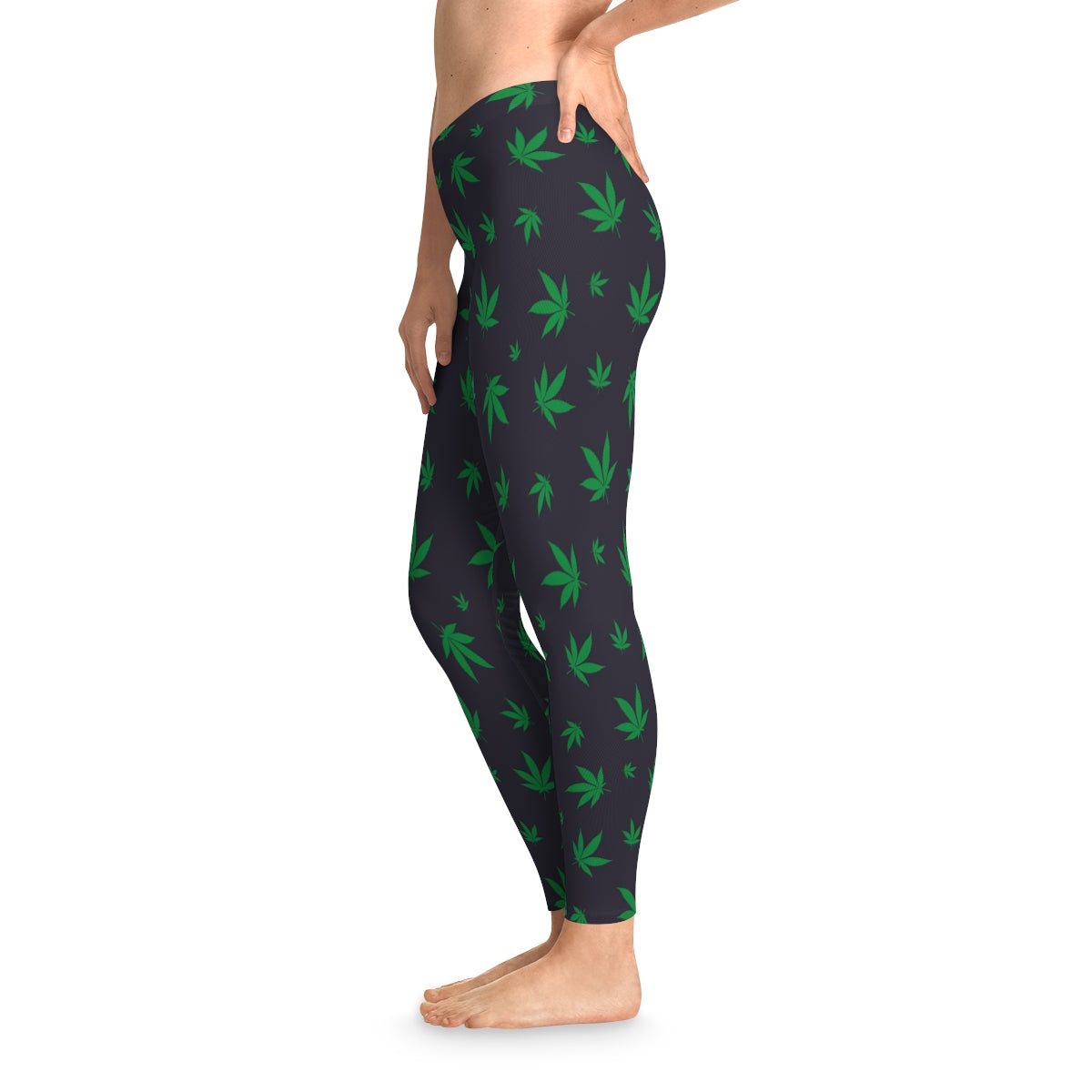 Stretchy Leggings Weed Leggings