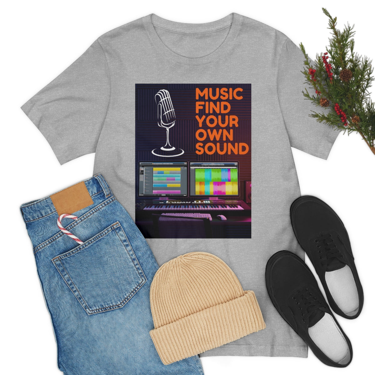 Unisex Jersey Short Sleeve Tee MUSIC FIND YOUR OWN SOUND