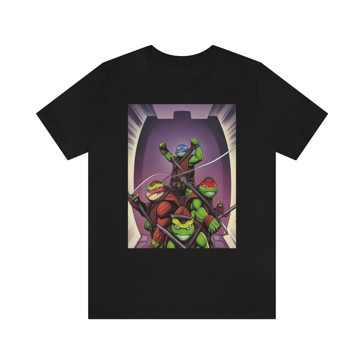 Unisex Jersey Short Sleeve Tee tmnt ai design