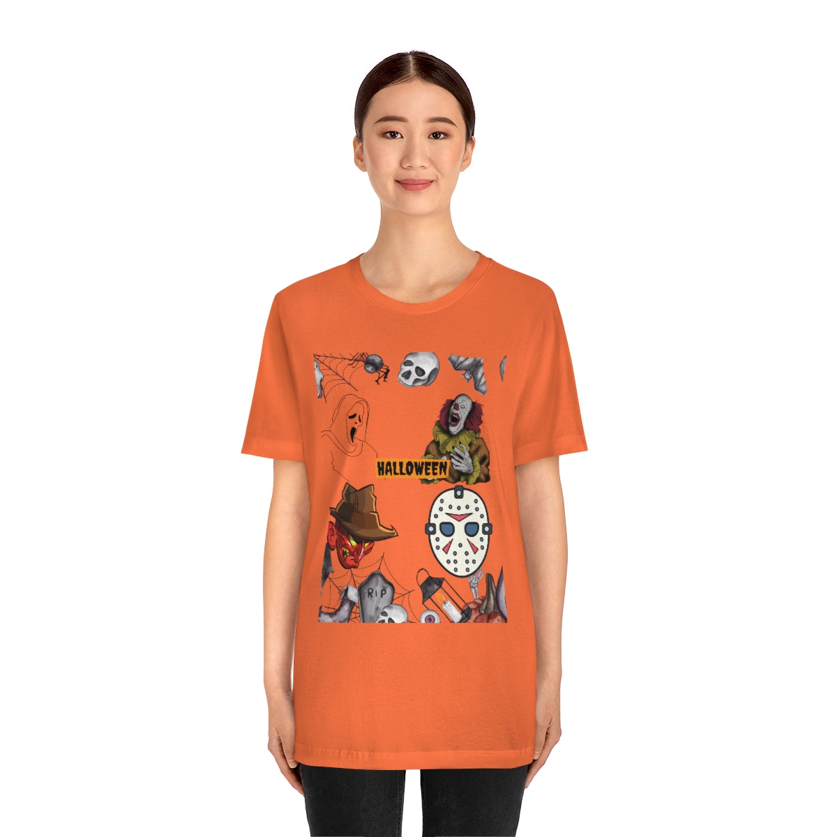 Unisex Jersey Short Sleeve Tee Halloween Horror