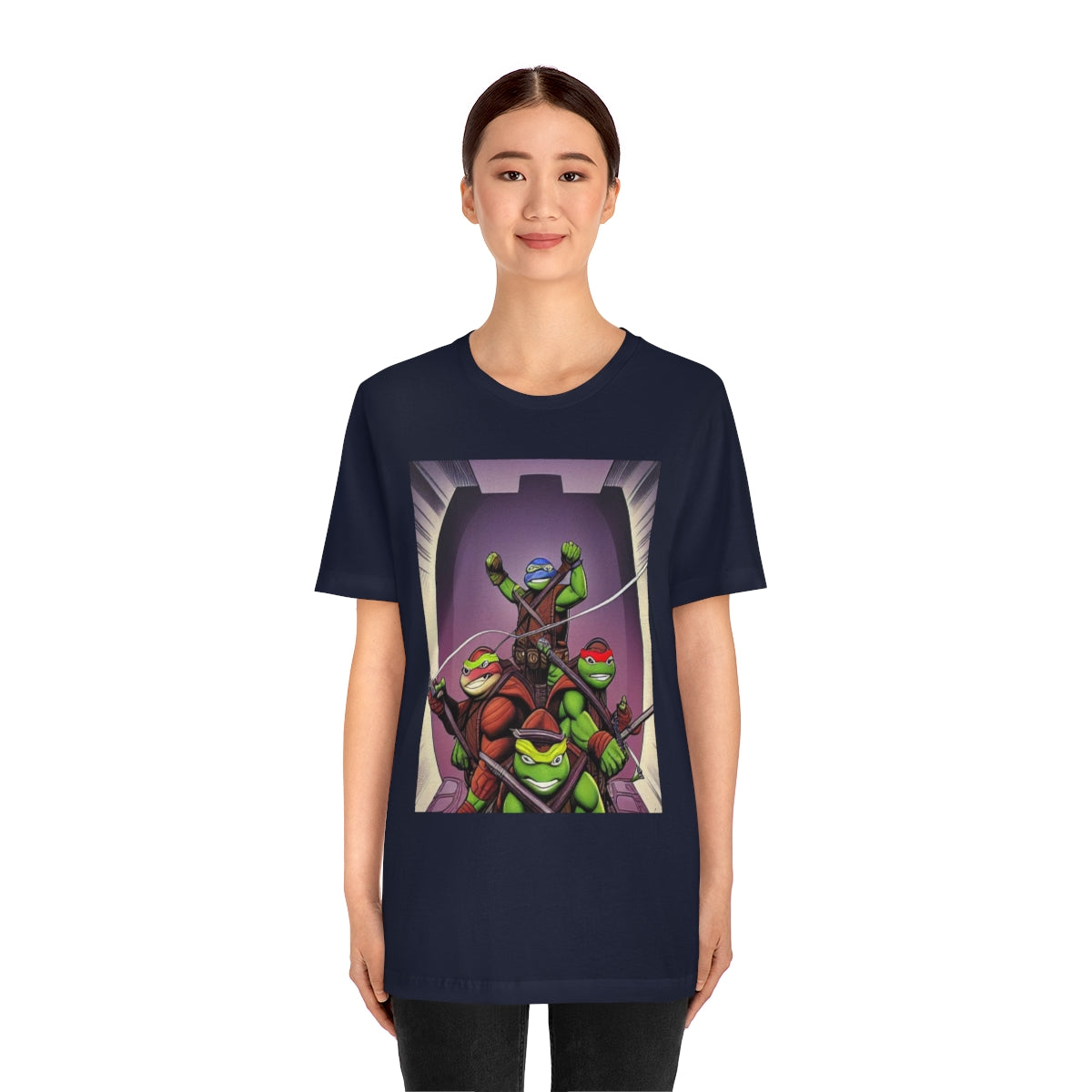 Unisex Jersey Short Sleeve Tee tmnt ai design