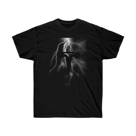 Unisex T- Shirt Tesla Lightning