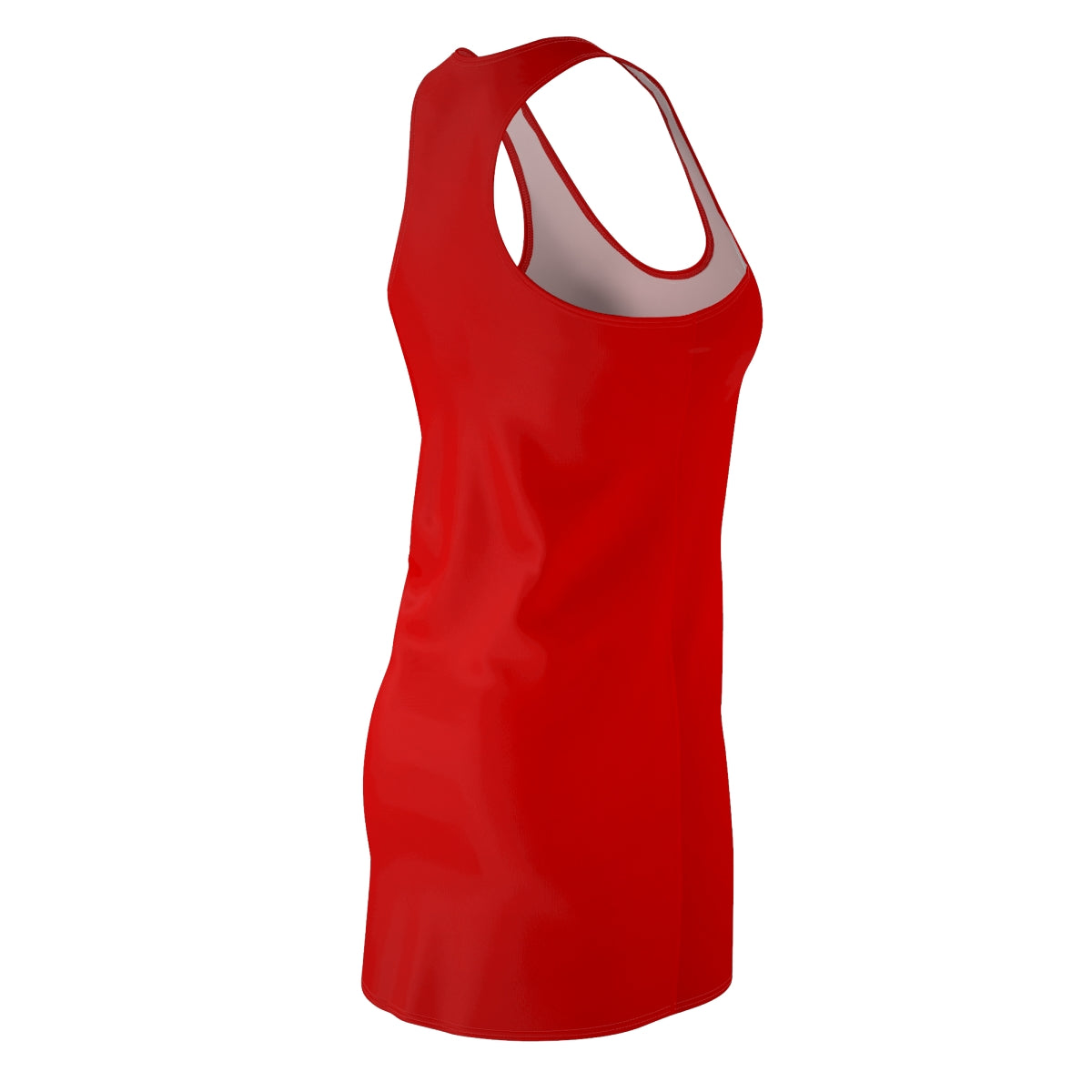 Women's Cut & Sew Racerback Dress Red