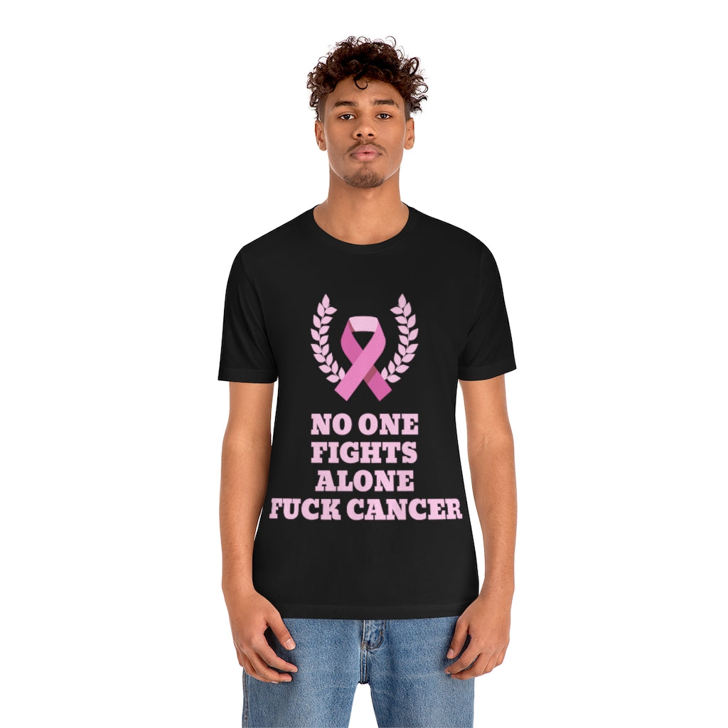 Unisex Jersey Short Sleeve Tee Fight Cancer