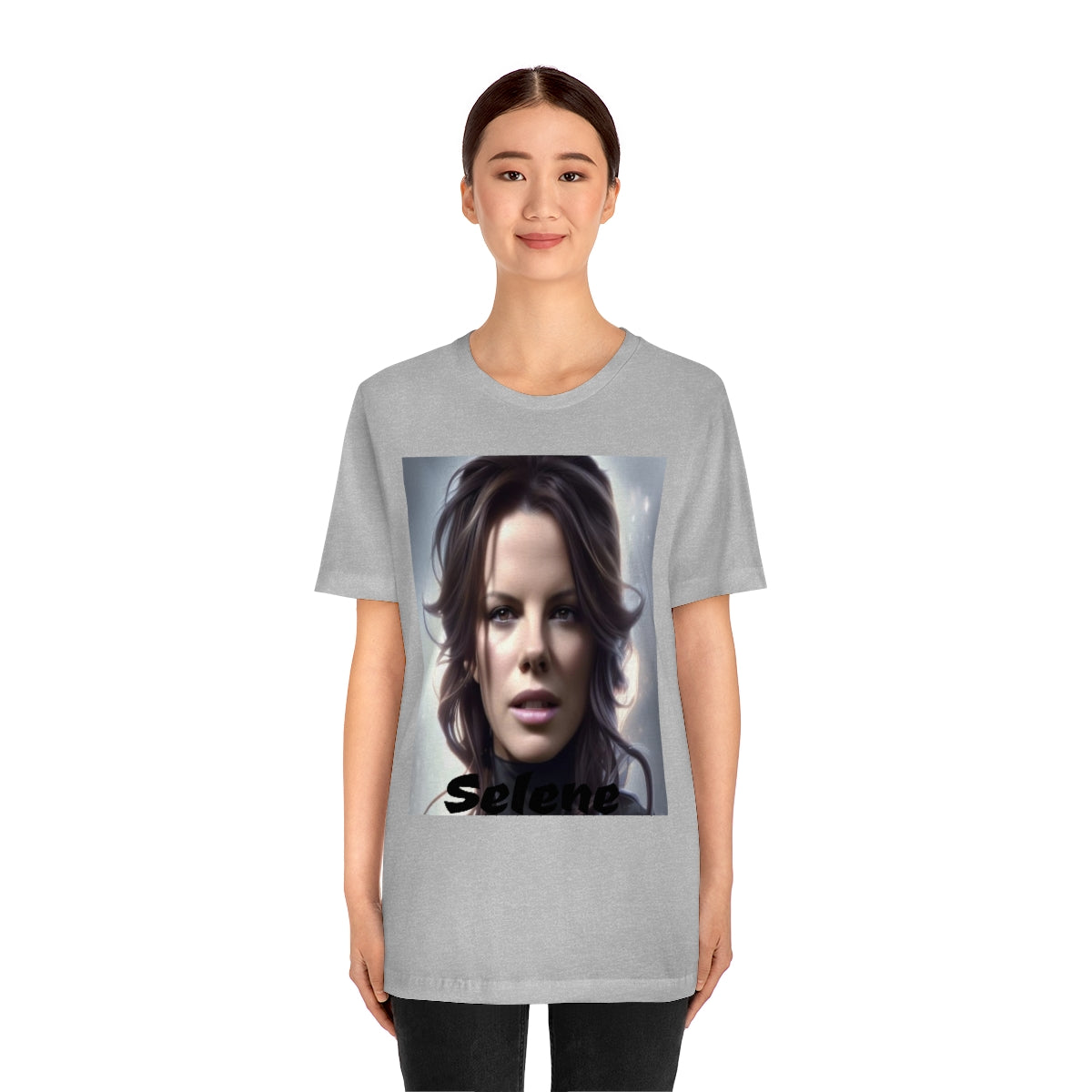 Unisex Jersey Short Sleeve Tee Selene (underworld) Kate Beckinsale movie tribute shirt