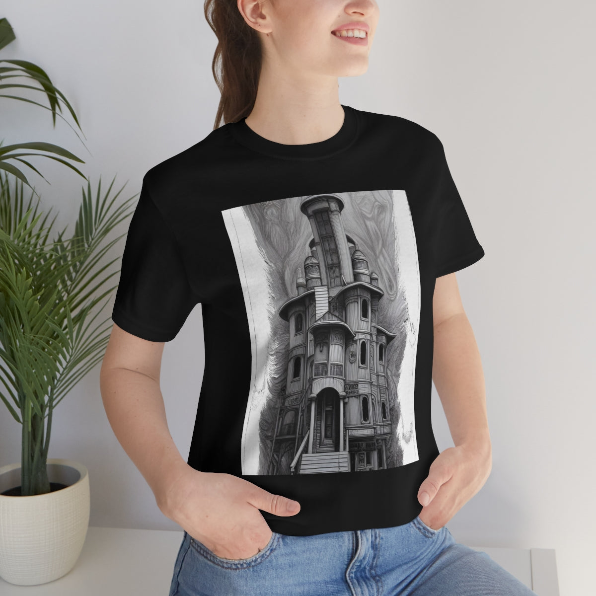 Unisex Jersey Short Sleeve Tee keyhouse tribute to Locke and Key show