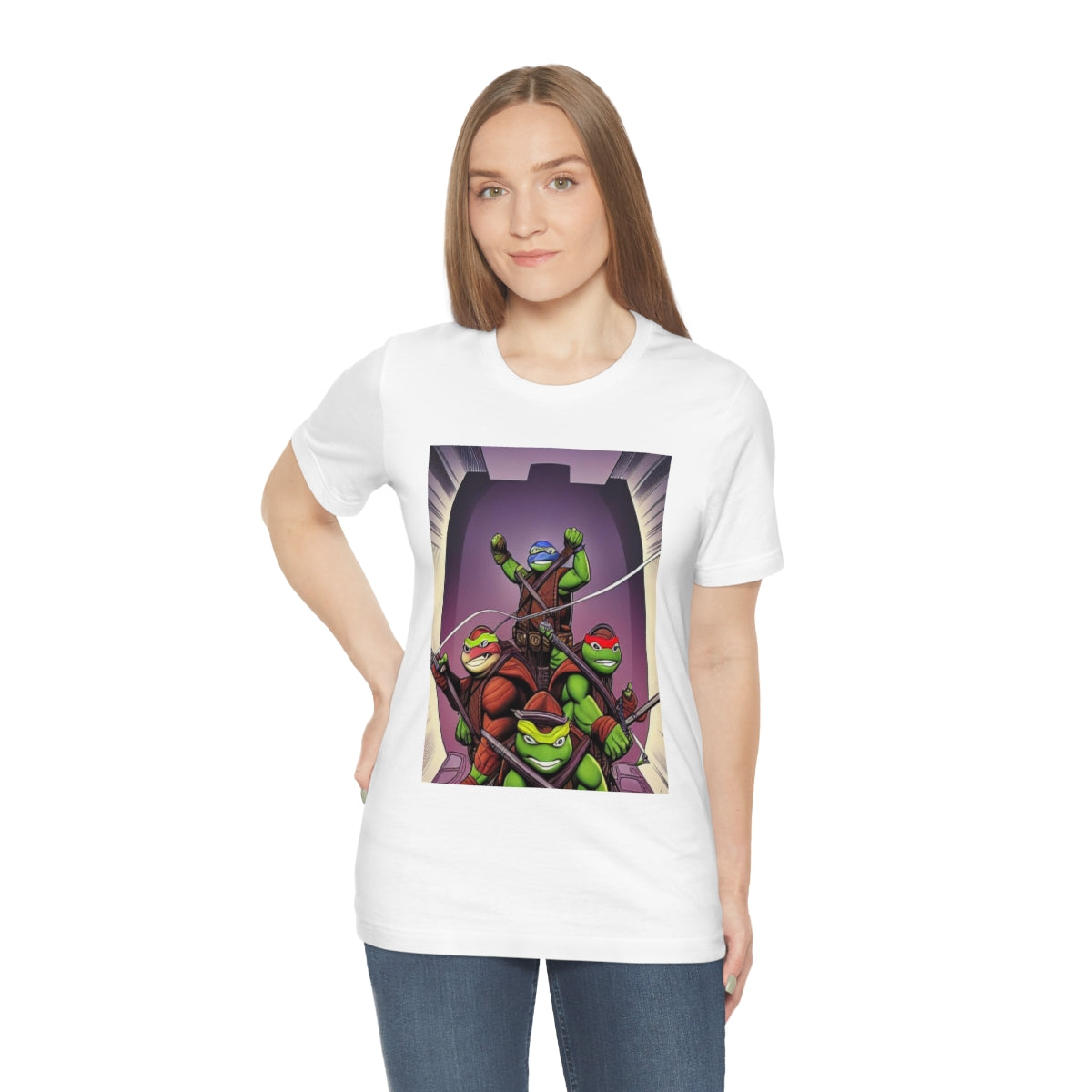 Unisex Jersey Short Sleeve Tee tmnt ai design