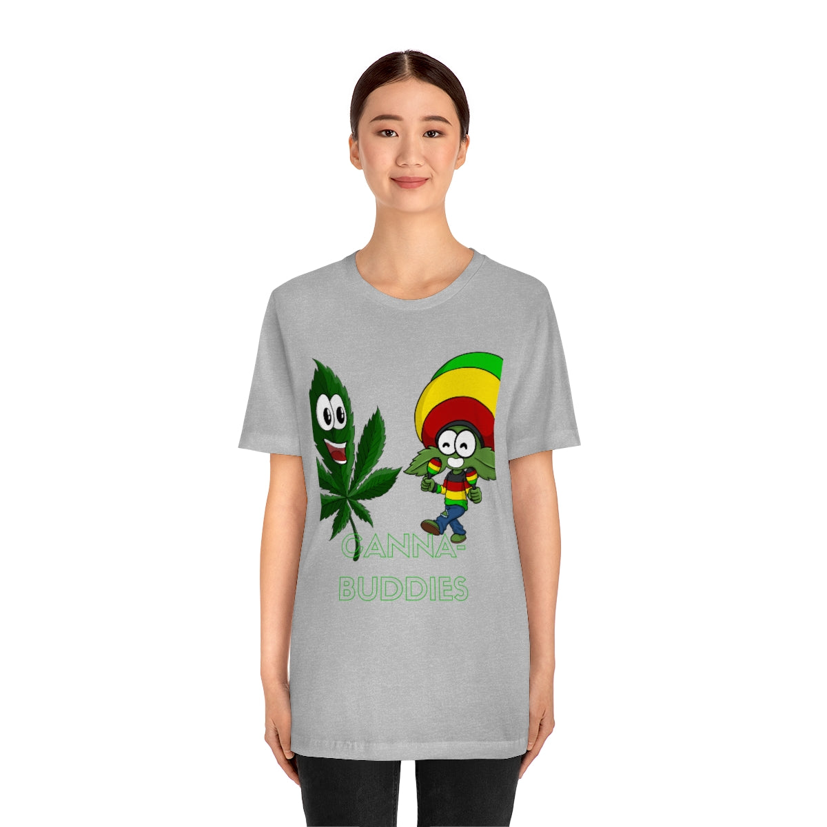 Unisex Jersey Short Sleeve Tee Canna-Buddies