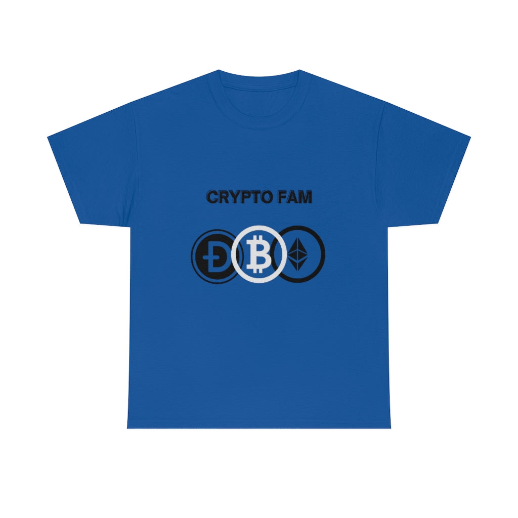 Unisex Heavy Cotton Tee Crypto Fam