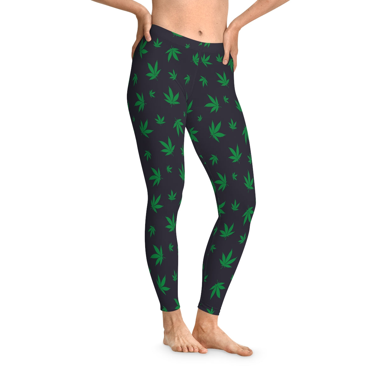 Stretchy Leggings Weed Leggings