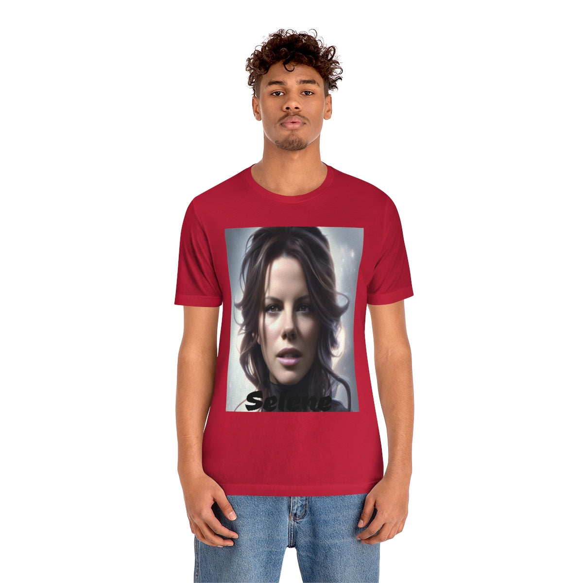 Unisex Jersey Short Sleeve Tee Selene (underworld) Kate Beckinsale movie tribute shirt