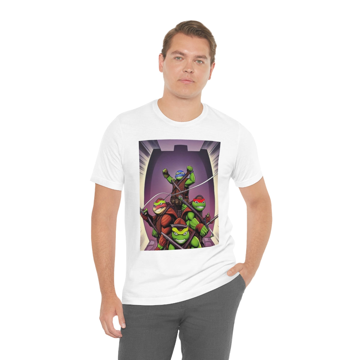 Unisex Jersey Short Sleeve Tee tmnt ai design