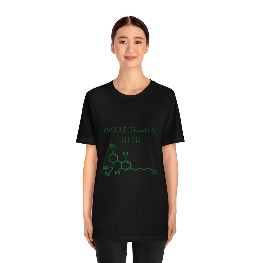 Unisex Jersey Short Sleeve Tee CBD More Than A High