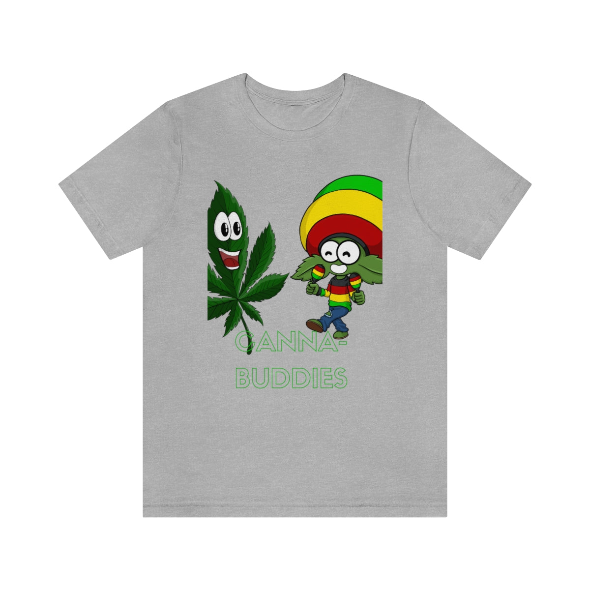 Unisex Jersey Short Sleeve Tee Canna-Buddies