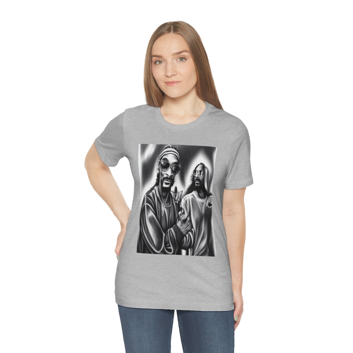 Unisex Jersey Short Sleeve Tee Snoop Fan Shirt