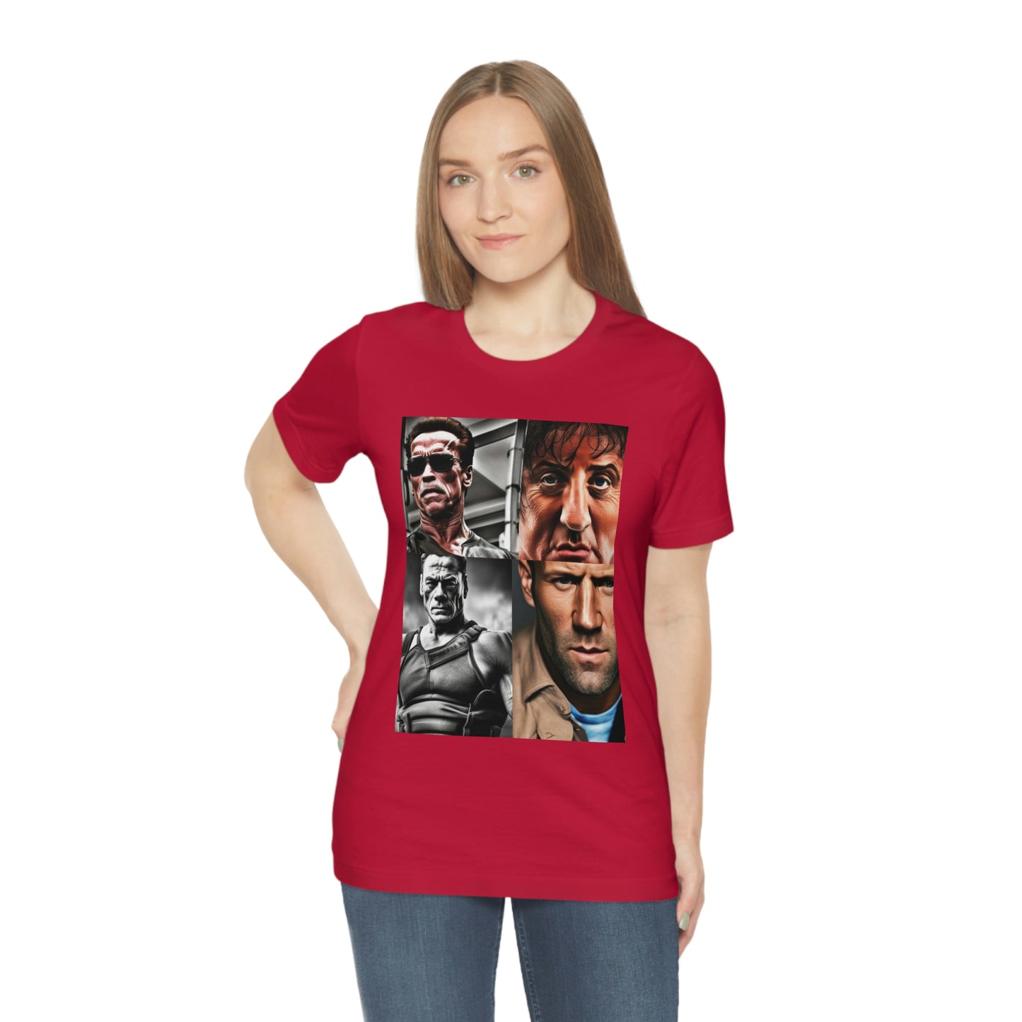 Unisex Jersey Short Sleeve Tee The Action Stars