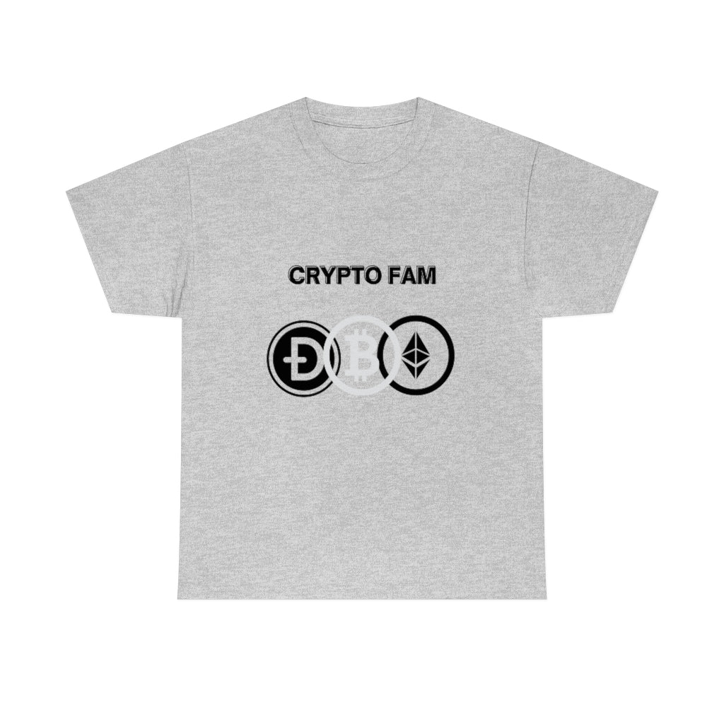 Unisex Heavy Cotton Tee Crypto Fam