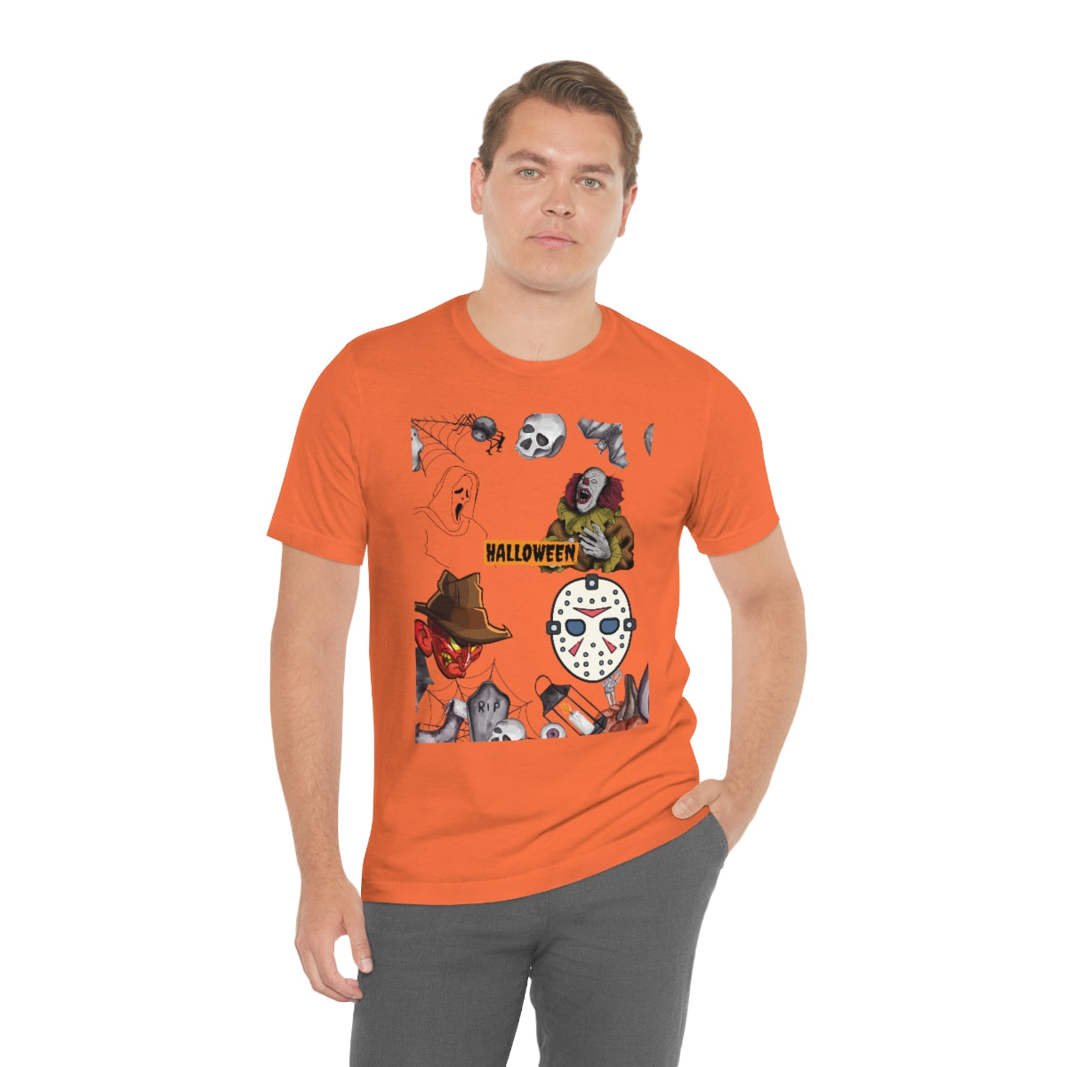 Unisex Jersey Short Sleeve Tee Halloween Horror