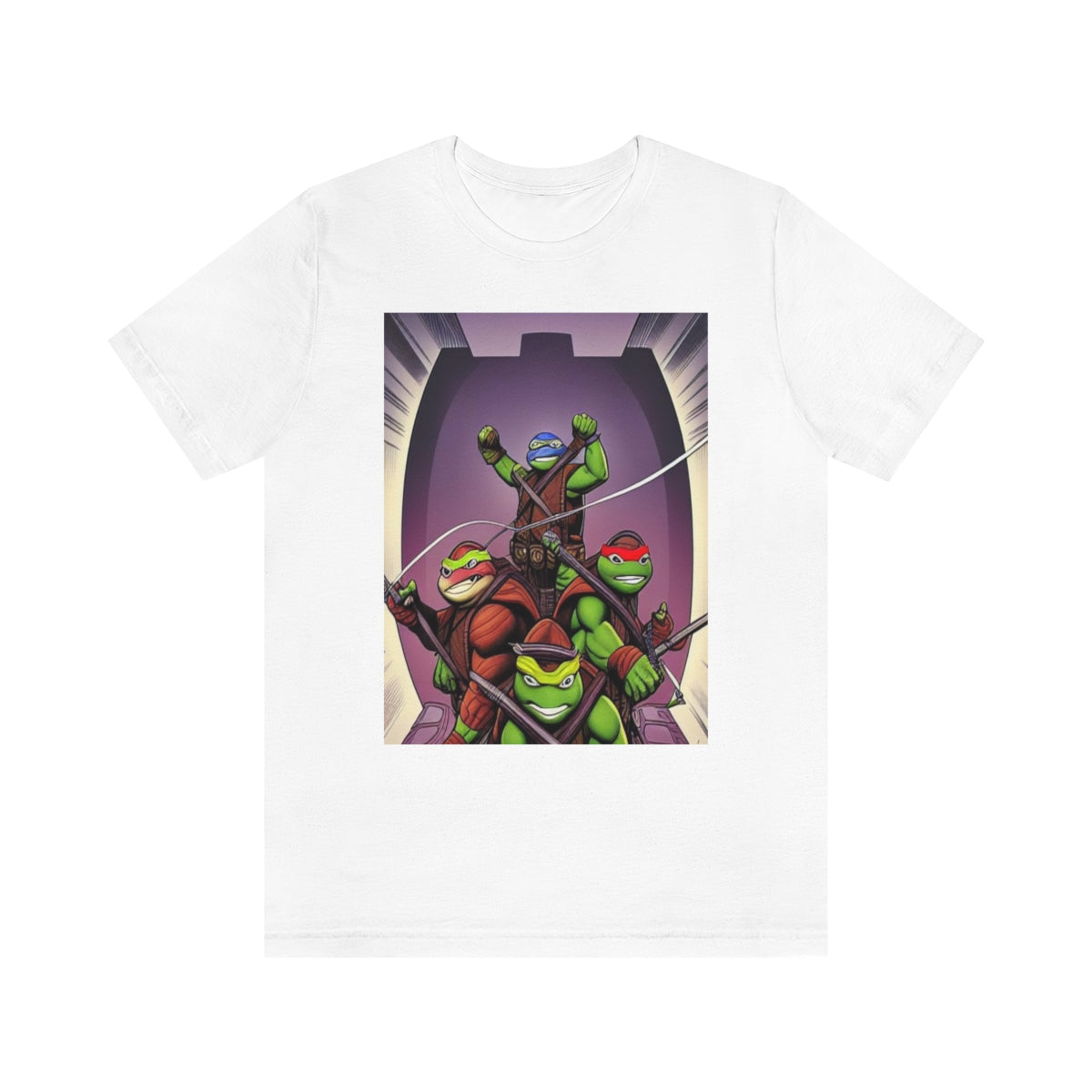 Unisex Jersey Short Sleeve Tee tmnt ai design