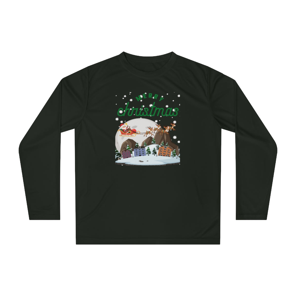 Unisex Performance Long Sleeve Shirt Xmas Is Soon Here